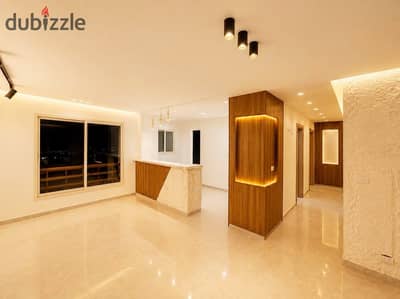 Apartment for sale in Madinaty, 143m² in B6, fully finished to a high standard, ultra-super-luxurious, first occupancy, wide garden view