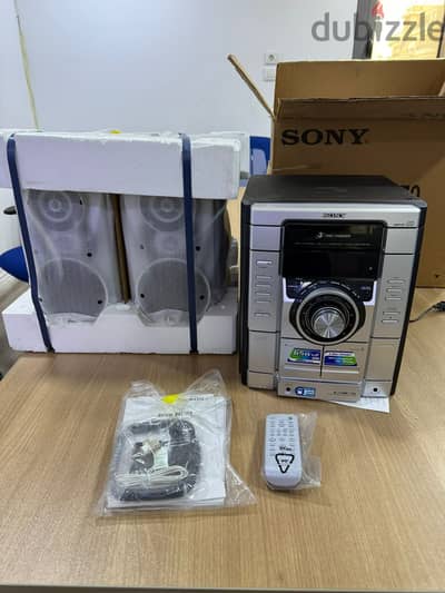 Sony MHC-RG170 Mini Hi-Fi Stereo System with Speakers – New/Unused Sony MHC-RG170 Mini Hi-Fi Stereo System with Speakers – New/Unused