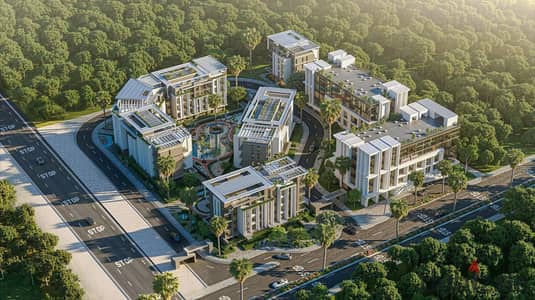 Own a Swiss Inn-managed hotel apartment with USD returns in a prime location next to Sphinx Airport. 10% down payment & 10-year installments.
