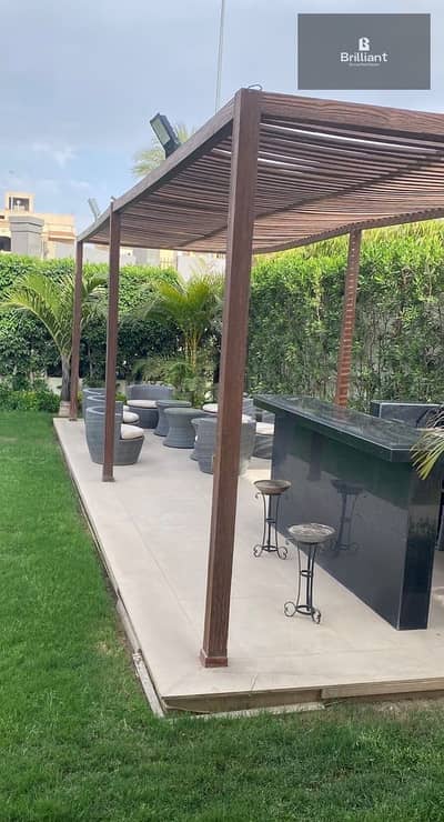 فيلا مودرن للايجار سوبر فى كيروفيستفال ستى مسبح خاص