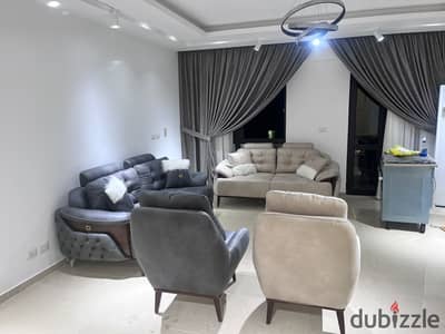 Furnished apartment for rent in Madinaty B8, high-end finishing , prime location Near services