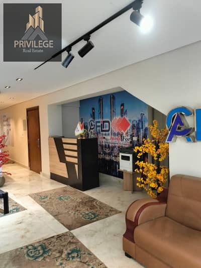 Administrative apartment for rent in Al-Ma'araj Al-Sufli next to Carrefour Zahraa Al-Maadi