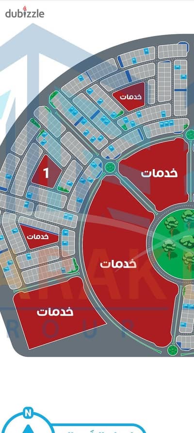  للبيع قطعة أرض مميزة جدًا – 500 متر بالتوسعات الشرقية بمدينة بدر  مسلسل 1 – موقع استثنائي  تاني نمرة من محور المال والأعمال