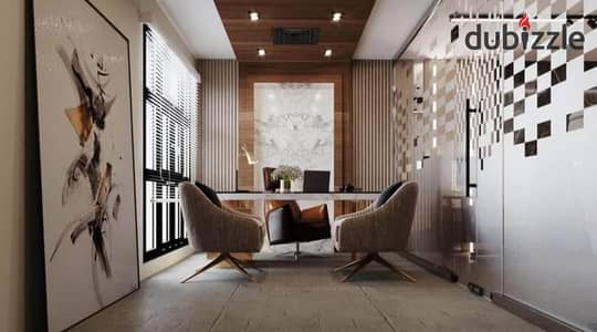 For sale in the heart of the Fifth Settlement with the highest rental return an office and administrative headquarters 121 square meters