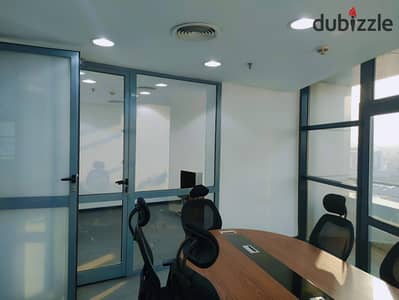For 350,000 you can now own a fully finished office on Bin Zayed Axis with a breathtaking view in the Iconic Tower next to the monorail
