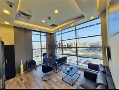 Receive a fully finished office in a prime location on the Suez Road minutes from Hyde Park Sodic and Waterway