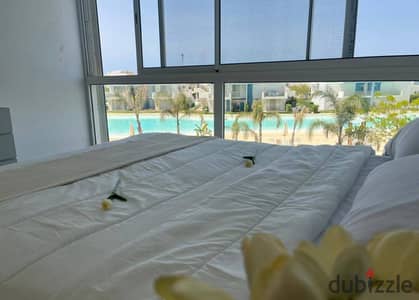 First row chalet on Crystal Lagoon  Enjoy a unique summer experience on beach next to Hacienda Hyde Park and Modon