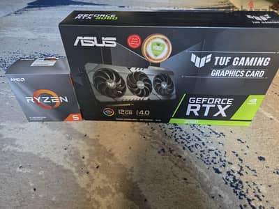 RTX 3060 12gb Asus TUF + Ryzen 5 3600