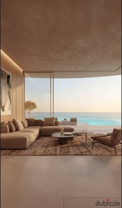 Invest now in the largest and most exceptional coastal destination Ras El Hekma Chalet for sale in a prime location with sea views from all rooms
