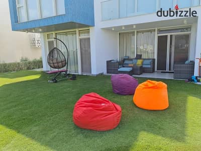 A fully finished duplex chalet with a garden with air conditioners in cali coast a fantastic location next to Salt Hacienda and Mountain View
