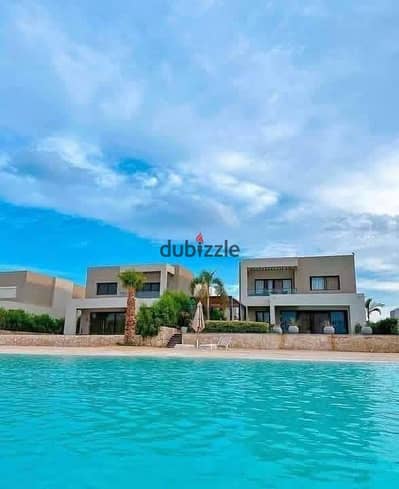 View  today of a fully finished villa with a private pool next to Silver Sands Marsa Baghosh Hacienda Cali Coast Summer