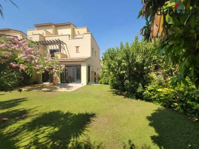 A detached 3-story villa for sale in the most prestigious phase of the compound opposite Club House near Al Burouj Madinaty Sarai and Creek Town