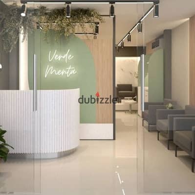 Premium clinic for sale in the New Capital fully finished with ACs near DeJoya Taj Tower the Iconic Tower MU23 Installments up to 10 years