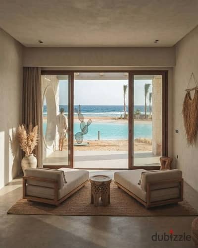 One bedroom fully finished chalet with ACs 30% discount in a prime location near Alamein Towers Mazarine Latin District