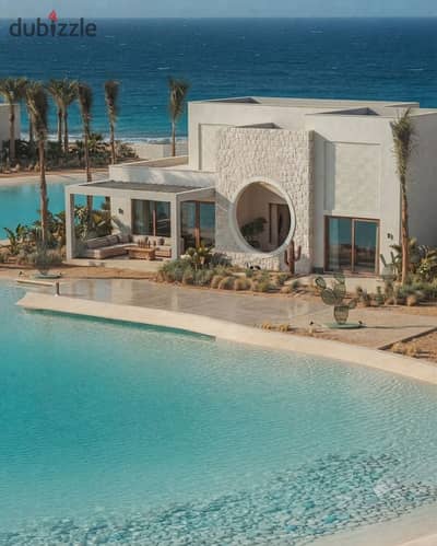 Early Delivery at The Med Standalone Villa With Panoramic Lagoon Views And Turquoise Waters Installments Available In North Coast Near Beit El Bahr