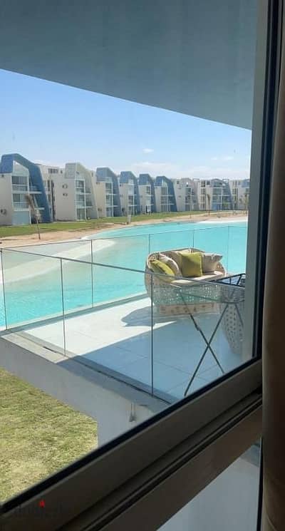 Invest or own a fully finished chalet with ACs, first row on the lagoon with panoramic views 35% OFF for sale on the North Coast near New Alamein To Invest or own a fully finished chalet with ACs, first row on the lagoon with panoramic views 35% OFF for sale on the North Coast near New Alamein To