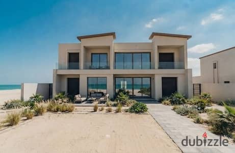 Fully finished townhouse with full sea view 8 year installment plan available in Ras El Hekma next to modon and near Soul and Direction White