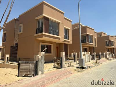 Villa for sale in Taj City New Cairo. Near-immediate delivery 12-year installments. Prime location opposite Cairo Airport near Swan Lake Al Rehab Sh
