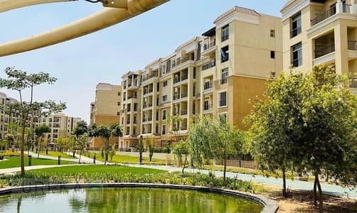 Apartment in Sarai Elan Compound \View: Open landscape & swimming pool -  Area: 131 sqm+ Garden: 202 sqm