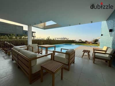Luxury fully finished first row sea view villa for sale in Seashore Ras El Hekma with installments near Azha Modon Bait El Bahr Marassi and Hacienda