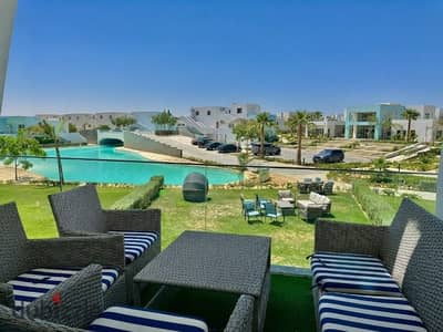 View your unit now! Luxury finished chalet with sea & lagoon view for sale with installments  next to Cali Coast Marseilia Naya Sea Shore Solari zahra