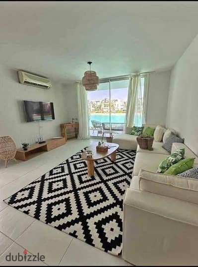 Best location and stunning panoramic views in Ramla. Fully finished 2-bedroom chalet with A/Cs, now 35% off in Ras El Hekma, North Coast, near Modon a