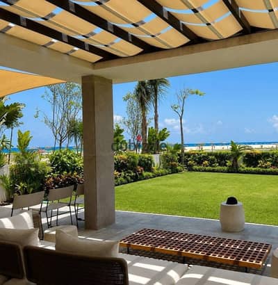 عاين الان في الساحل فيلا استاندالون  fully seaview علي البحر مجهزة بالكامل مع بخصم 30 % من سعرها و الباقي اقساط بالقرب من سي شور وسول جون مراسي للبيع