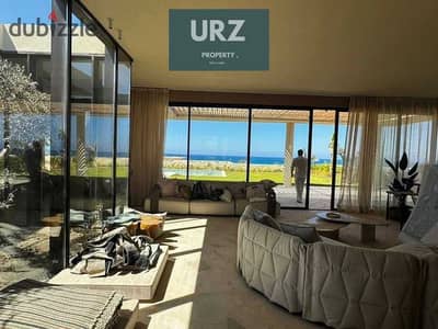 Check now at the coast a standalone villa fully seaview on the sea fully equipped with a discount of 30% from its price and the rest in installments near Sea Shore and Sol John Marassi for sale