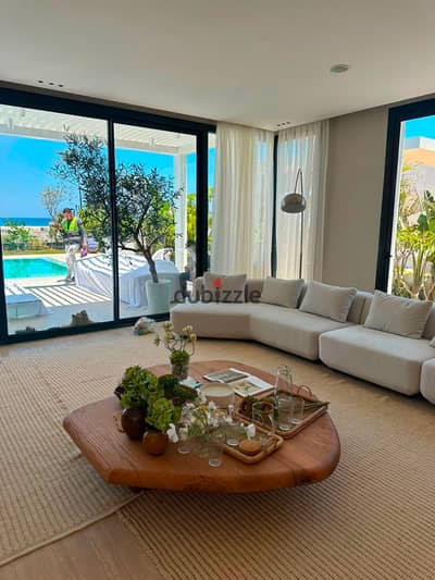 360° panoramic chalet with Double View and luxury finishing in prime Ras El Hekma near Fouka Bay Almaza Bay Telal & Hacienda