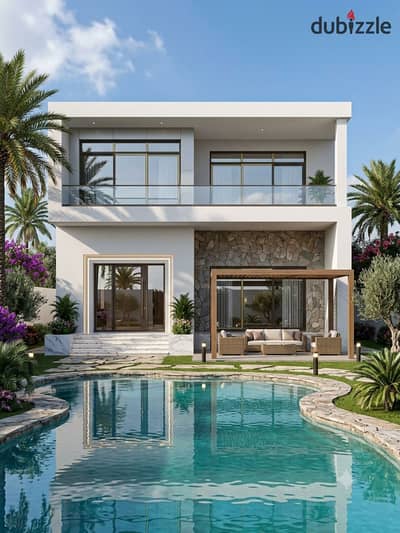 Exclusive limited time 40 percent discount own 6 bedroom standalone villa stunning sea view North Coast next Sol Ras El Hekma Salt mins Cali Coast