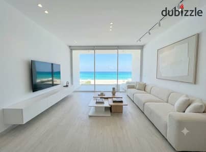 فرصة للسكن او الاستثمار شالية في Silver sands بتشطيب فاخر بالتكييفات بالقرب من خليج رأس الحكمة ودقايق من ألماظه باي و هاسيندا حنيش و بيت البحر