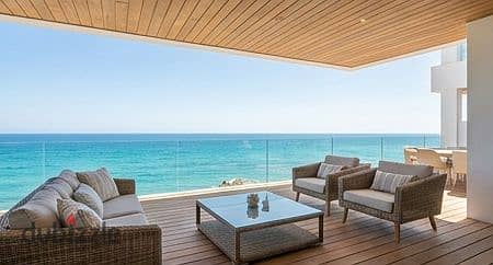 3-bedroom chalet luxury finished with ACs for sale North Coast next Waterway Season La Vista Bay mins D-Bay Southmed Plage Mountain View