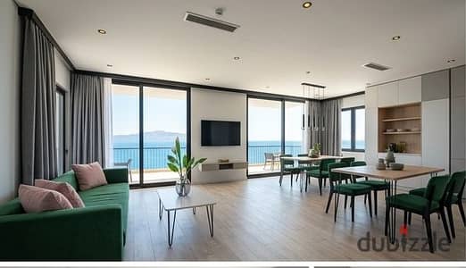 Hotel apartment for sale in premium North Coast resort 40% discount payment facilities mins from D-Bay Southmed Amwaj next to Soul The Waterway and Se