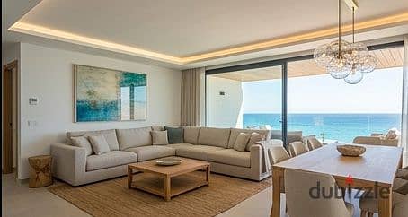 Chalet for sale direct on Dabaa Road with stunning 360 direct sea view in a resort connecting Ras El Hekma and Sidi Abdel Rahman