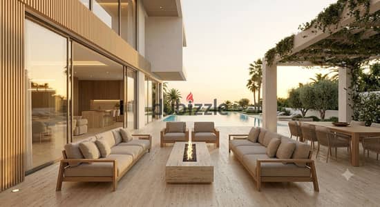 Villa for sale modern finished full sea view 30% discount next to Perla North Coast The Waterway and La Vista Bay