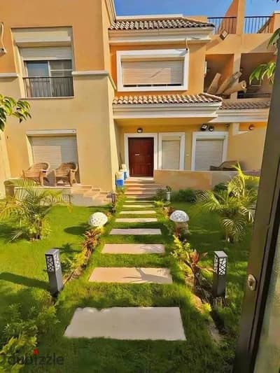A villa with ULTRA SUPER LUX finishes and a [50%] discount from Madinat Misr located next to Sodic East and near Al Shorouk and Al Burouj