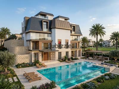 With 3,100,000 EGP down payment own villa with modern finishing in prime compound in New Heliopolis next to Sodic East mins Privado Madinaty Mostakbal