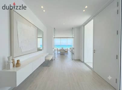 Enchanting direct sea view from all rooms own fully finished luxury chalet with ACs near Southmed Talaat Moustafa next to Soul Waterway