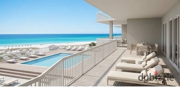 [فرصه للسكن او الاستثمار] شقة فندقية متشطبه بالكامل بالتكييفات في Silver sands بالقرب من خليج رأس الحكمة ودقايق من ألماظه باي و هاسيندا حنيش