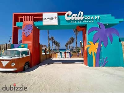 Chalet for sale EGP 8 million 9-year installments Cali Coast Ras El Hekma best resort North Coast next Hacienda Direction White mins Salt SeaZen Dose