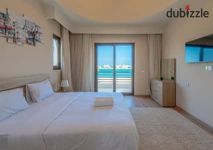 Fully finished chalet with ACs for sale up to 30% discount next Waterway SeaZen La Vista Bay mins D-Bay Southmed Amwaj