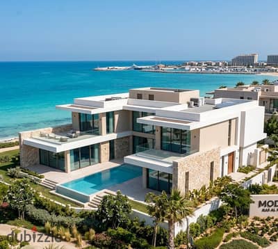 Front of the sea own standalone villa private swimming pool North Coast next Waterway SeaZen La Vista Bay mins D-Bay Southmed Amwaj Front of the sea own standalone villa private swimming pool North Coast next Waterway SeaZen La Vista Bay mins D-Bay Southmed Amwaj