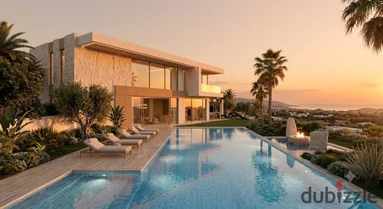 Standalone villa fully finished highest quality view excellent sea view North Coast next to Perla village Soul Ras El Hekma Waterway mins from TMG Sou
