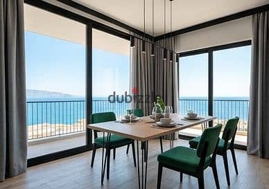 فرصة للسكن او الاستثمار شالية في Silver sands بتشطيب فاخر بالتكييفات بالقرب من خليج رأس الحكمة ودقايق من ألماظه باي و هاسيندا حنيش و بيت البحر