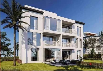 31pct discount townhouse villa for sale with direct sea view in Ras El Hekma overlooking the sea near Direction White Hacienda and La Vista