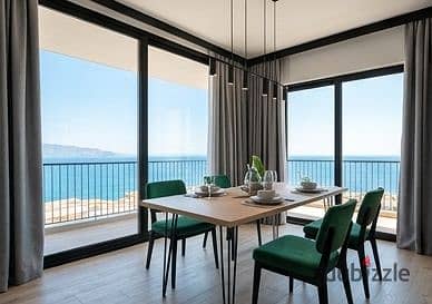 10 percent down payment with 30 discount own ultra super lux finished chalet with ACs and hotel services North Coast next Soul Ras El Hekma Waterway