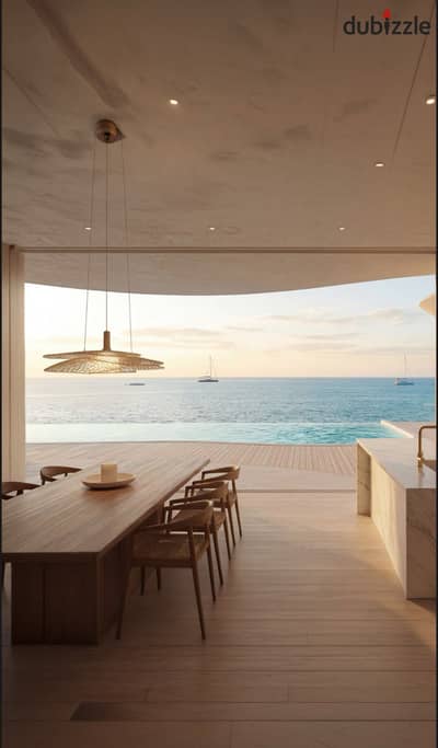 Invest now in the largest and most exceptional coastal destination Ras El Hekma Chalet for sale in a prime location with sea views from all rooms