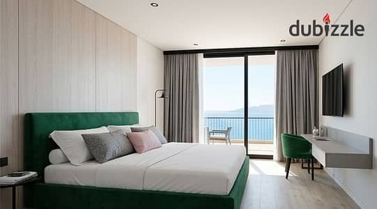Fully finished chalet with ACs for sale up to 30% discount next Waterway SeaZen La Vista Bay mins D-Bay Southmed Amwaj