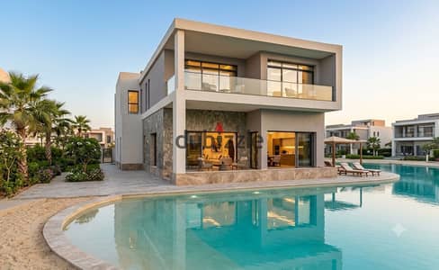 Villa in North Coast incredible sea view from all rooms exclusive 30 percent discount for limited time next Sol Ras El Hekma Waterway mins Southmed