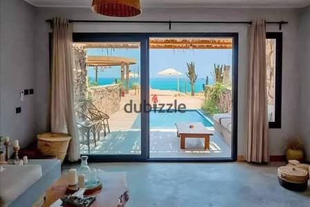 Direct sea view townhouse villa for sale in Ras El Hekma 31% discount stunning sea view next Direction White Hacienda mins La Vista Mountain View Azha